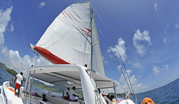 Croisières en catamaran à l'île Maurice Croisière en catamaran à l'île Maurice